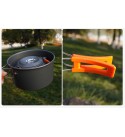 Meterhi 2-3 Persons Camping Cookware Camping Tableware+kettle
