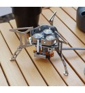 Camping three-burner stove camping windproof stove outdoor equipment gas stove